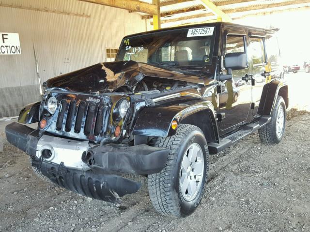 1J4BA5H11BL562212 - 2011 JEEP WRANGLER U BLACK photo 2