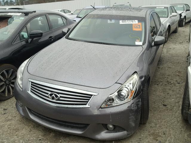 JN1CV6AP2BM509616 - 2011 INFINITI G37 BASE GRAY photo 2