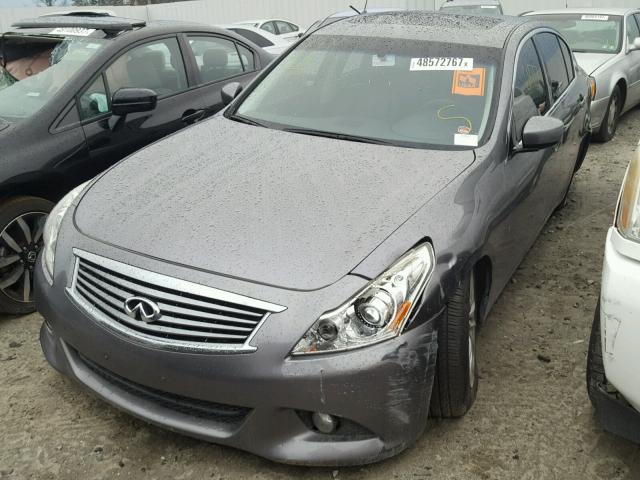 JN1CV6AP2BM509616 - 2011 INFINITI G37 BASE GRAY photo 9