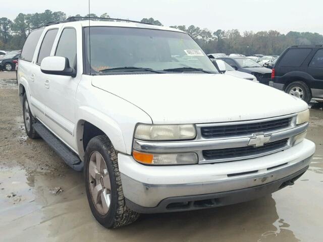 3GNEC16T11G181442 - 2001 CHEVROLET SUBURBAN C WHITE photo 1