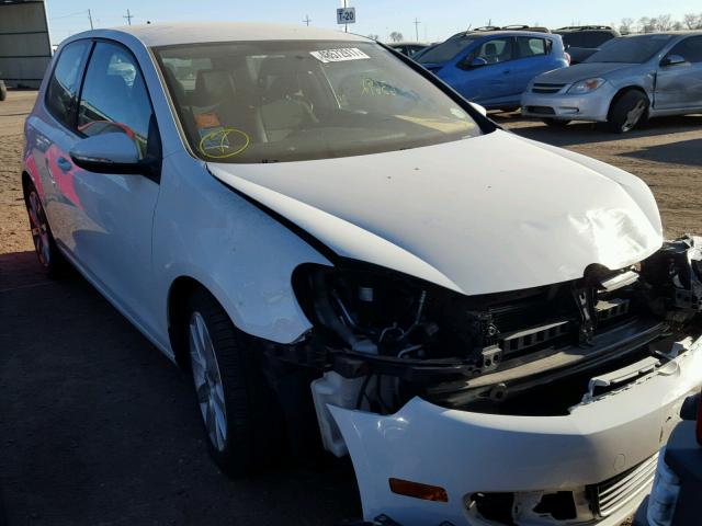 WVWBM7AJXBW148881 - 2011 VOLKSWAGEN GOLF WHITE photo 1