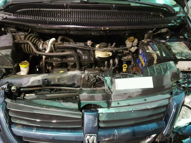 1D4GP24E47B208816 - 2007 DODGE GRAND CARA BLUE photo 7