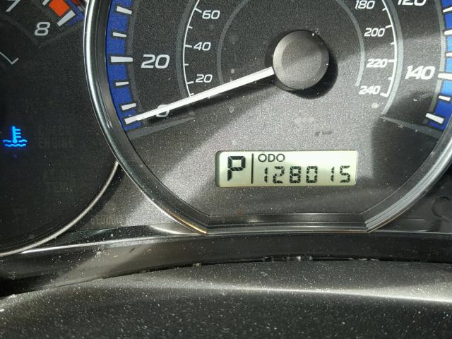 JF2SHADCXCH445591 - 2012 SUBARU FORESTER 2 RED photo 8