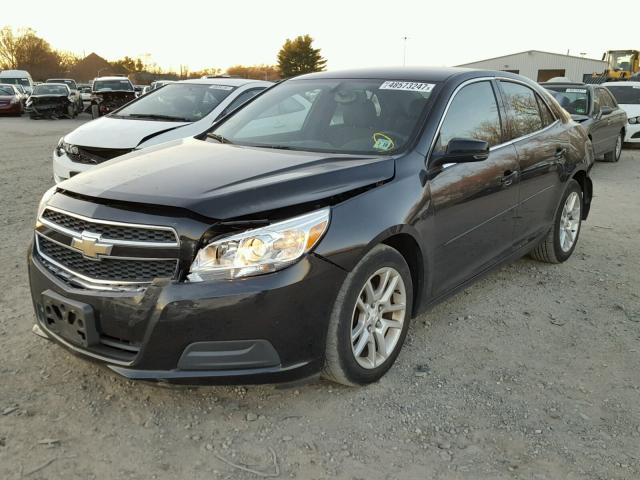 1G11C5SA1DF227952 - 2013 CHEVROLET MALIBU 1LT BLACK photo 2