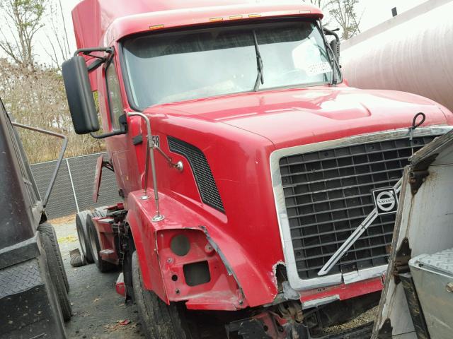 4V4NC9GH16N434506 - 2006 VOLVO VN VNL RED photo 1