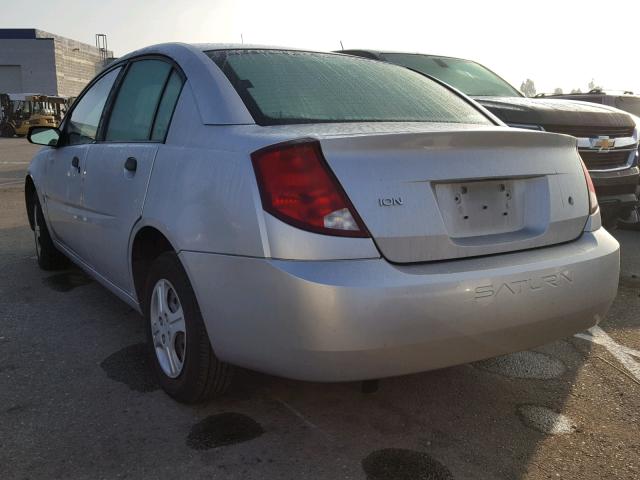 1G8AF52F53Z159379 - 2003 SATURN ION LEVEL SILVER photo 3