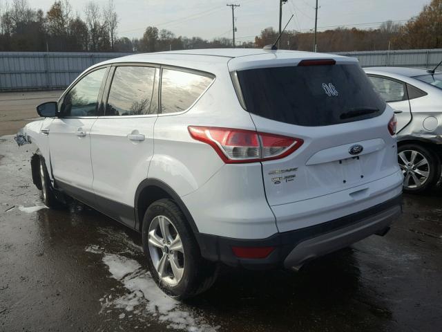 1FMCU0G7XGUA04379 - 2016 FORD ESCAPE SE WHITE photo 3