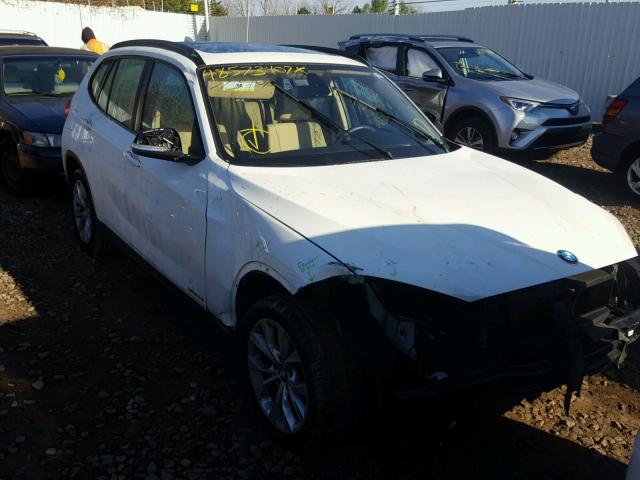 WBAVL1C56EVY13425 - 2014 BMW X1 XDRIVE2 WHITE photo 1