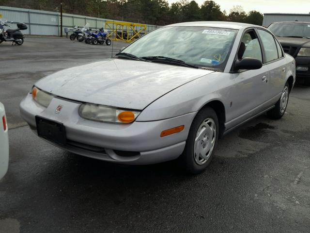 1G8ZK52741Z211525 - 2001 SATURN SL2 SILVER photo 2