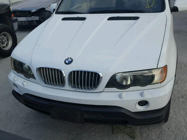 WBAFB33531LH18008 - 2001 BMW X5 4.4I WHITE photo 9