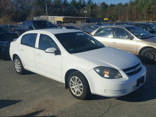 1G1AD5F58A7119635 - 2010 CHEVROLET COBALT 1LT WHITE photo 1