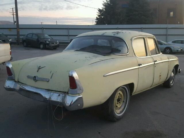 G933439 - 1955 STUDEBAKER CHAMPION YELLOW photo 4