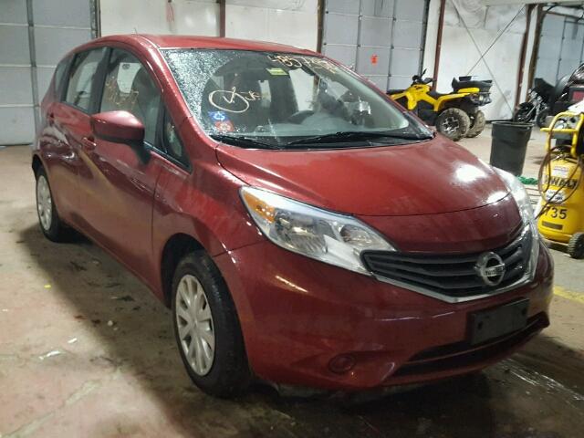 3N1CE2CPXFL352276 - 2015 NISSAN VERSA NOTE RED photo 1