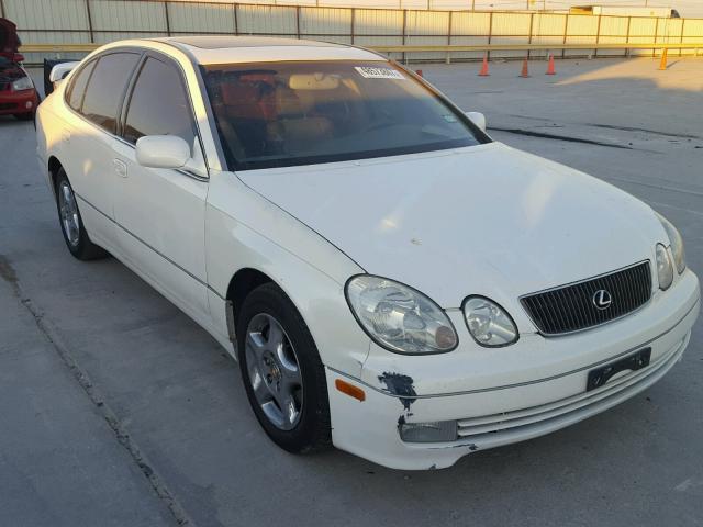 JT8BD68S3Y0095394 - 2000 LEXUS GS 300 WHITE photo 1