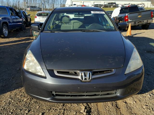 1HGCM564X5A154713 - 2005 HONDA ACCORD LX GRAY photo 9