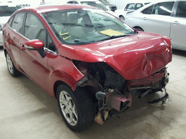 3FADP4CJ5BM145176 - 2011 FORD FIESTA SEL RED photo 1