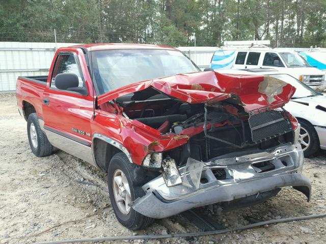 1B7HC16Y7WS761280 - 1998 DODGE RAM 1500 RED photo 1