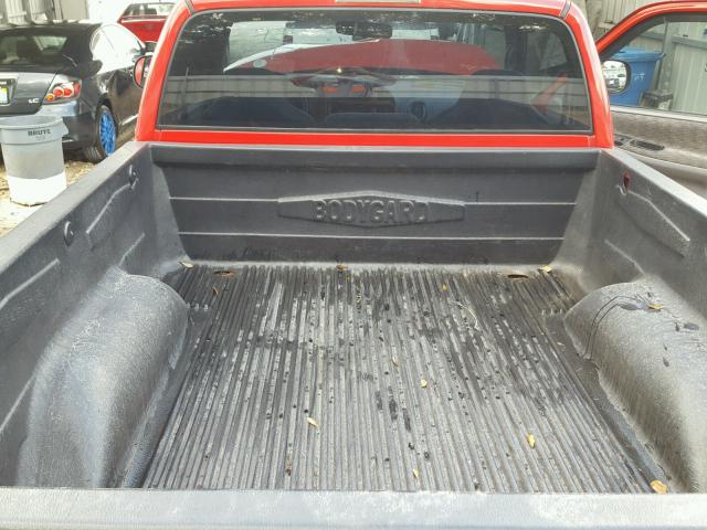 1B7HC16Y7WS761280 - 1998 DODGE RAM 1500 RED photo 6