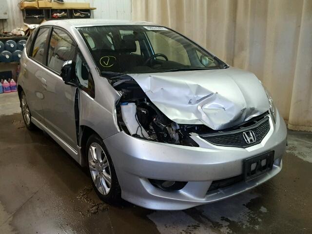 JHMGE8G54BC007789 - 2011 HONDA FIT SPORT SILVER photo 1