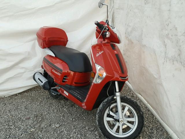 LC2D2H125JC100103 - 2018 KYMCO USA INC LIKE 200I RED photo 1