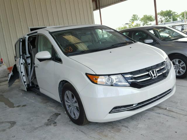 5FNRL5H6XHB015364 - 2017 HONDA ODYSSEY EX WHITE photo 1