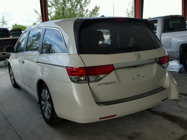 5FNRL5H6XHB015364 - 2017 HONDA ODYSSEY EX WHITE photo 3