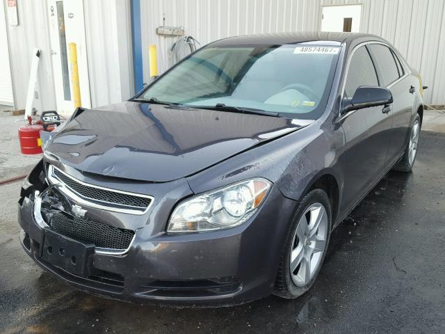 1G1ZA5EU9BF168175 - 2011 CHEVROLET MALIBU LS გრაფიტი ფოტო 2
