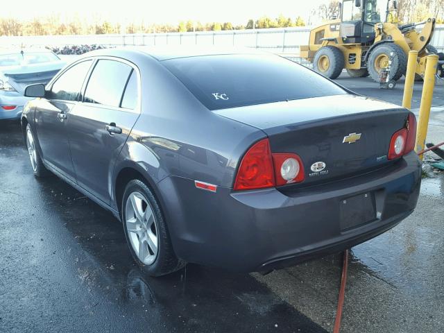 1G1ZA5EU9BF168175 - 2011 CHEVROLET MALIBU LS გრაფიტი ფოტო 3