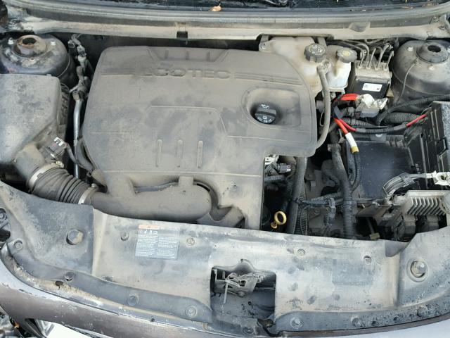 1G1ZA5EU9BF168175 - 2011 CHEVROLET MALIBU LS გრაფიტი ფოტო 7