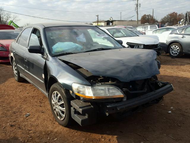 1HGCG5648WA002485 - 1998 HONDA ACCORD LX GREEN photo 1