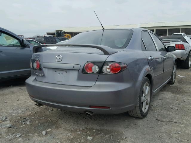 1YVHP80C885M40113 - 2008 MAZDA 6 I GRAY photo 4