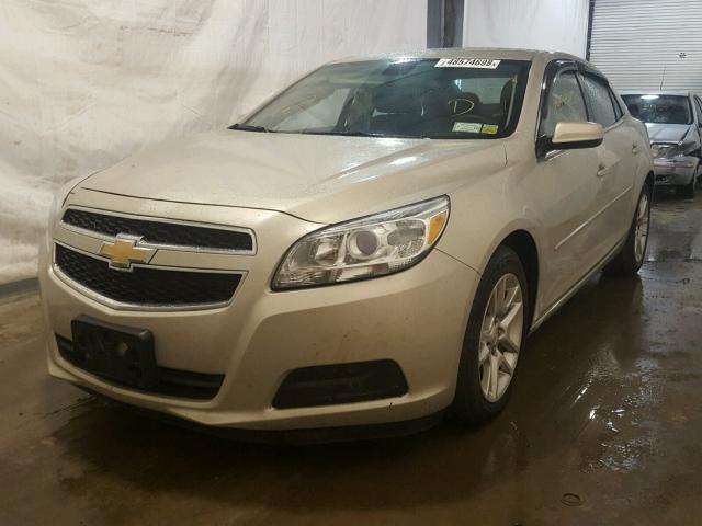 1G11D5SR8DF337707 - 2013 CHEVROLET MALIBU 1LT TAN photo 2