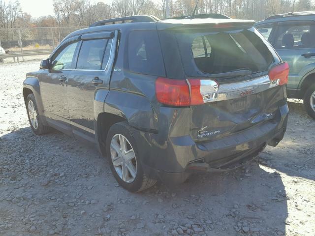 2CTFLTE58B6228687 - 2011 GMC TERRAIN SL GRAY photo 3