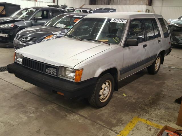 JT2AL35W9F0192420 - 1985 TOYOTA TERCEL SR5 SILVER photo 2