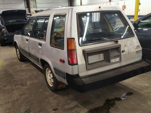 JT2AL35W9F0192420 - 1985 TOYOTA TERCEL SR5 SILVER photo 3