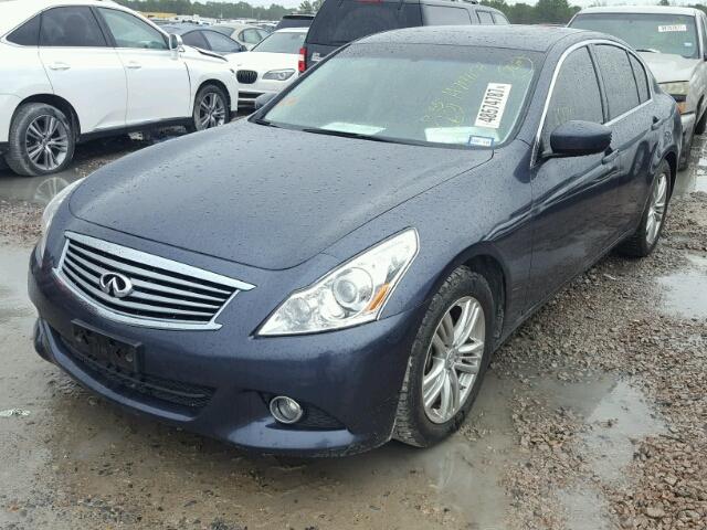 JN1CV6AP7CM930457 - 2012 INFINITI G37 BASE BLUE photo 2