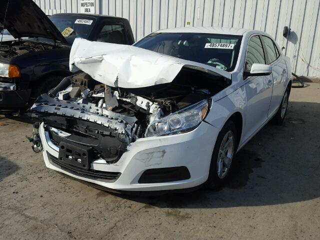 1G11C5SL0FF221323 - 2015 CHEVROLET MALIBU 1LT თეთრი ფოტო 2