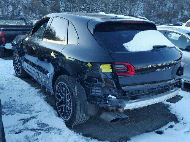 WP1AF2A57FLB96453 - 2015 PORSCHE MACAN TURB BLACK photo 3