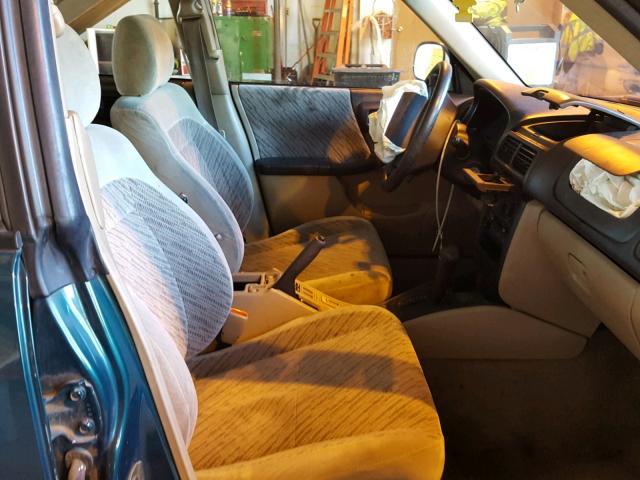 JF1SF6556WH772355 - 1998 SUBARU FORESTER S GREEN photo 5