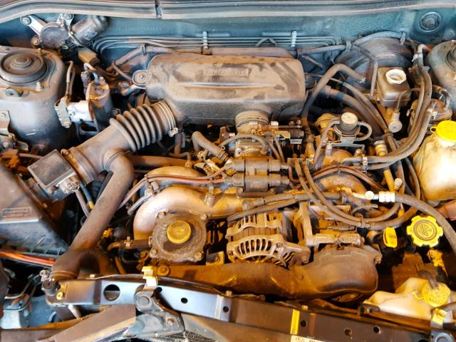 JF1SF6556WH772355 - 1998 SUBARU FORESTER S GREEN photo 7