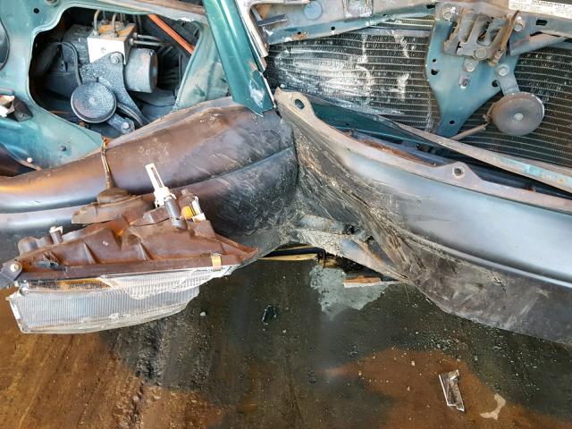 JF1SF6556WH772355 - 1998 SUBARU FORESTER S GREEN photo 9