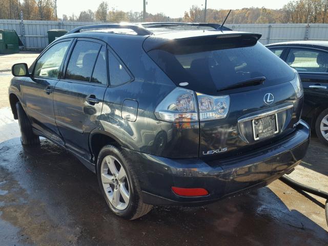 JTJHA31U340034956 - 2004 LEXUS RX 330 GREEN photo 3