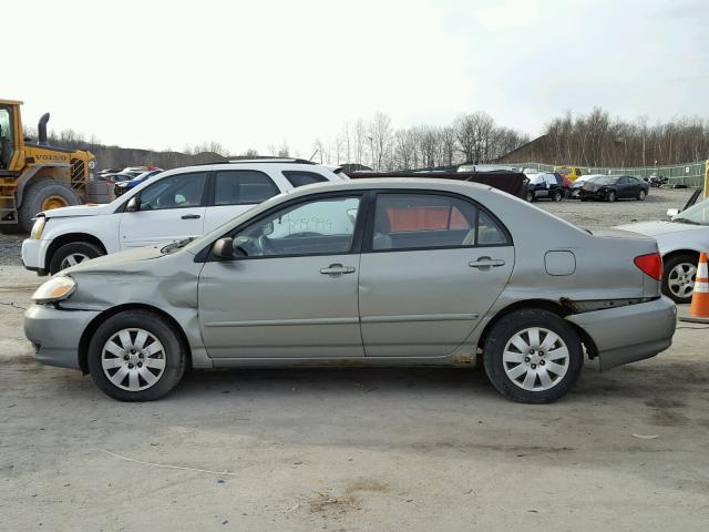 1NXBR32E94Z217517 - 2004 TOYOTA COROLLA CE GREEN photo 9