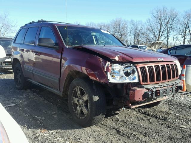 1J4GR48K26C368151 - 2006 JEEP GRAND CHER MAROON photo 1