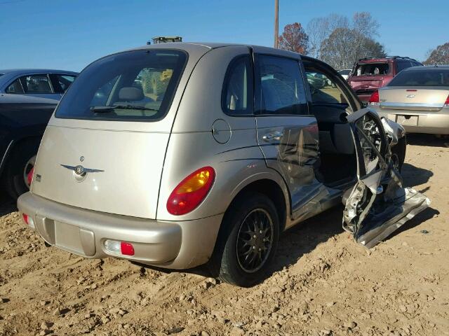 3C4FY58B75T641629 - 2005 CHRYSLER PT CRUISER GOLD photo 4