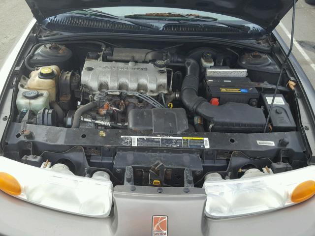 1G8ZF528X1Z278546 - 2001 SATURN SL BEIGE photo 7