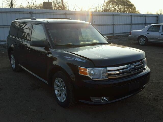 2FMGK5BC6BBD30042 - 2011 FORD FLEX SE BLACK photo 1