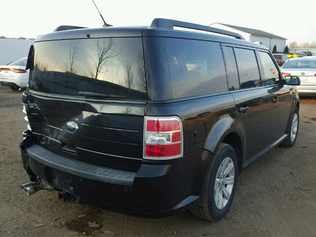 2FMGK5BC6BBD30042 - 2011 FORD FLEX SE BLACK photo 4