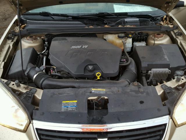 1G1ZU57N67F129256 - 2007 CHEVROLET MALIBU LTZ TAN photo 7