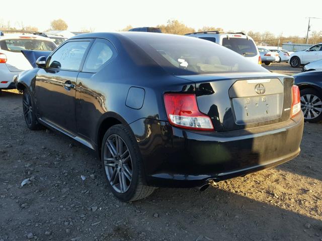 JTKJF5C77D3066115 - 2013 TOYOTA SCION TC BLACK photo 3